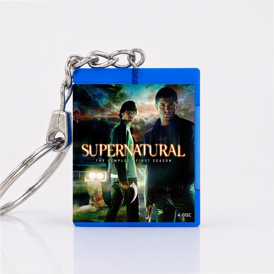 Supernatural - Series Miniature Blu-Ray Case Keychain