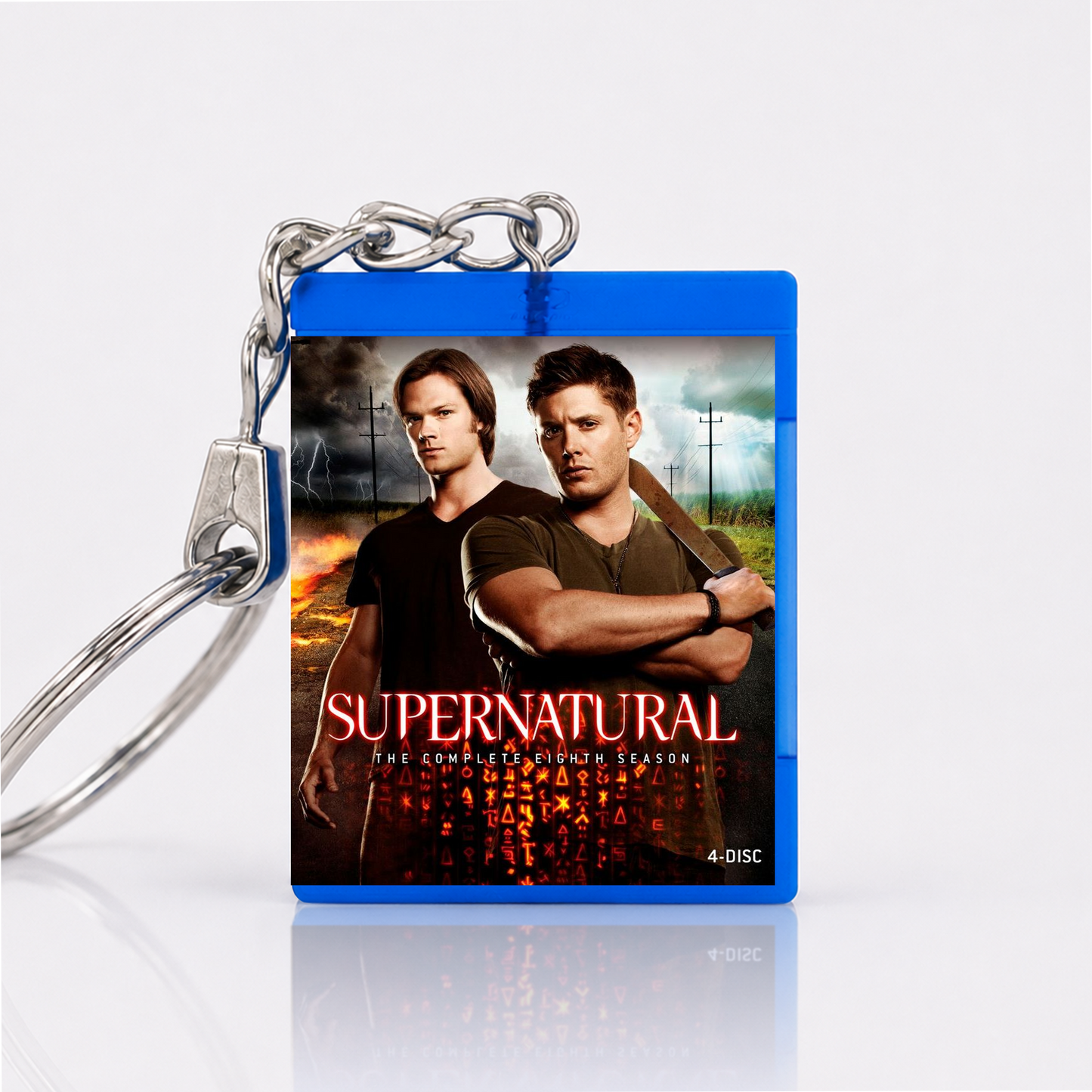 Supernatural - Series Miniature Blu-Ray Case Keychain
