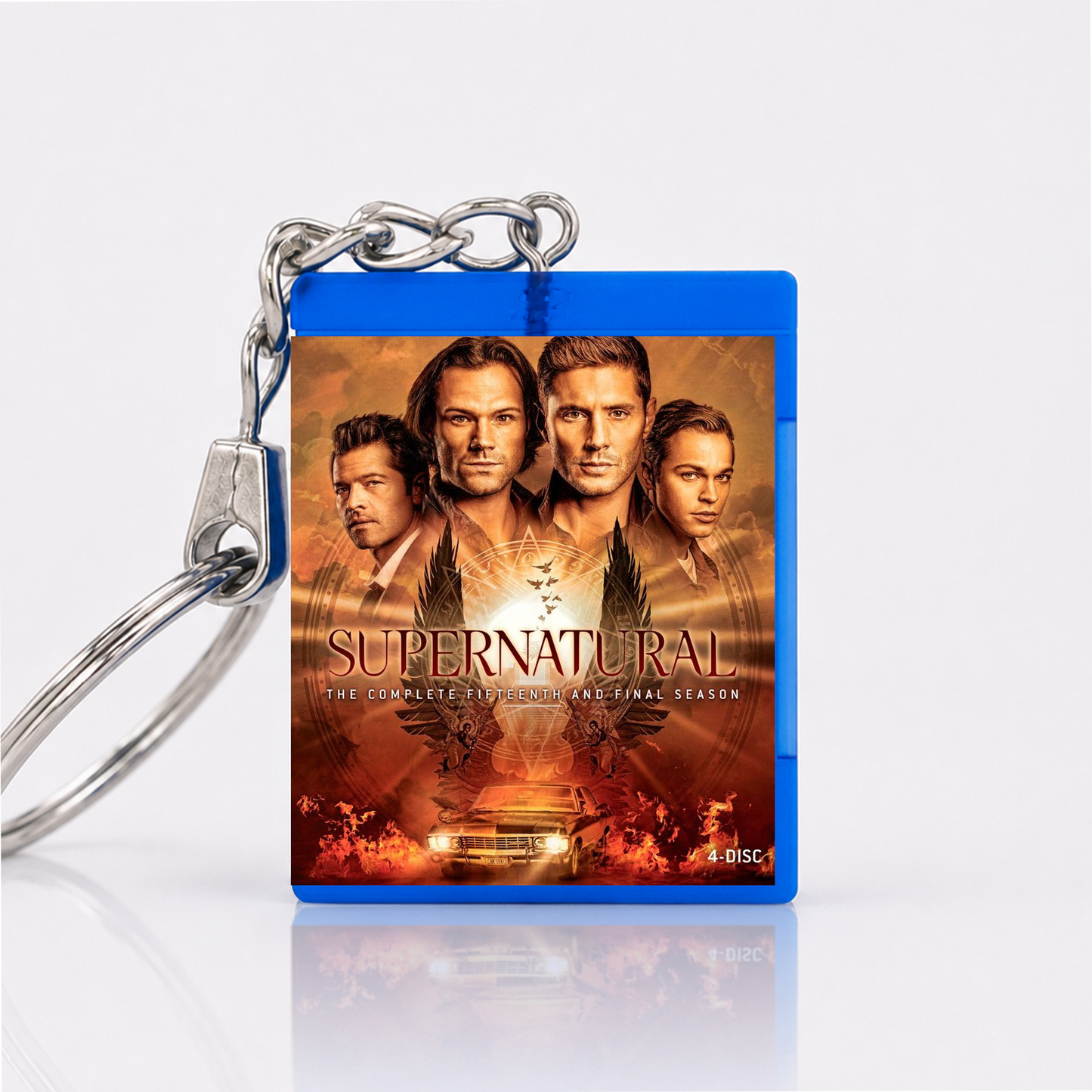 Supernatural - Series Miniature Blu-Ray Case Keychain