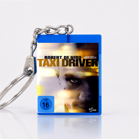 Taxi Driver - Movie Miniature Blu-Ray Case Keychain