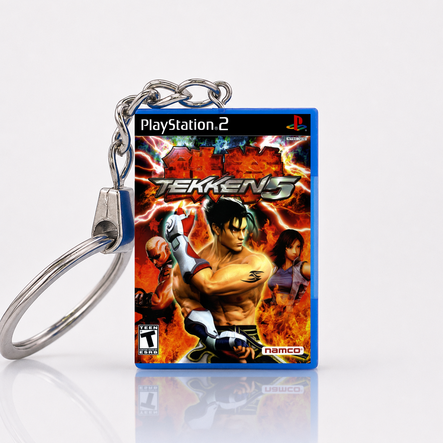 Tekken 5 - PS2 Miniatur Spielhülle Schlüsselanhänger