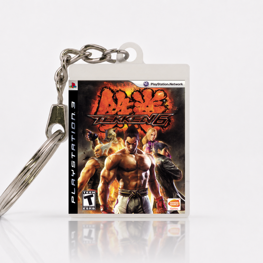 Tekken 6 - PS3 Miniatur Spielhülle Schlüsselanhänger