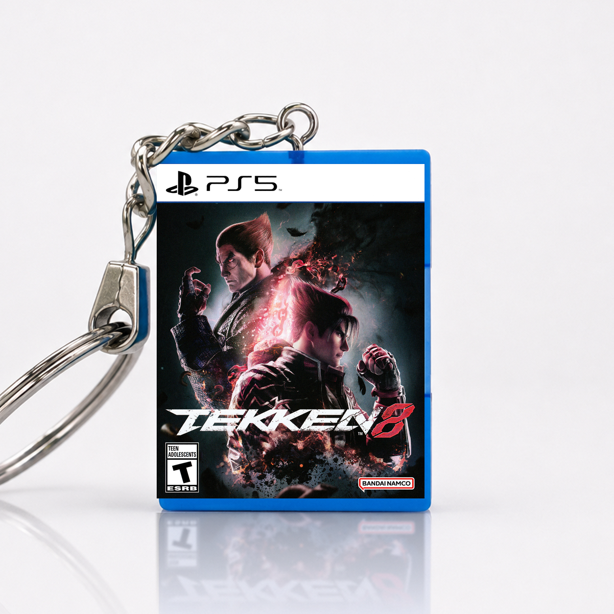 Tekken 8 - PS5 Miniatur Spielhülle Schlüsselanhänger