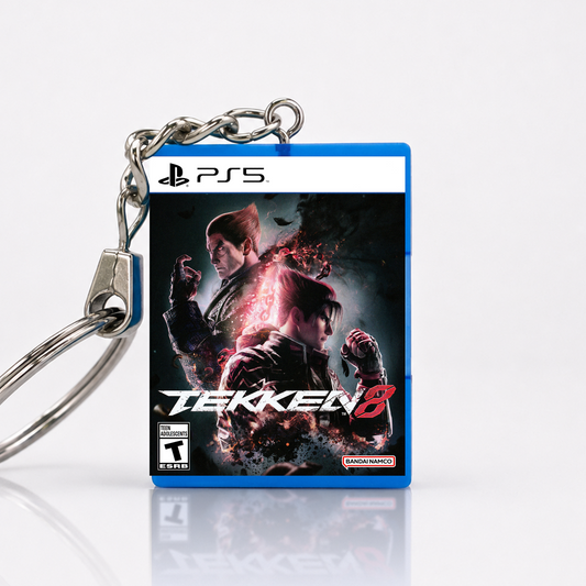 Tekken 8 - PS5 Miniatur Spielhülle Schlüsselanhänger