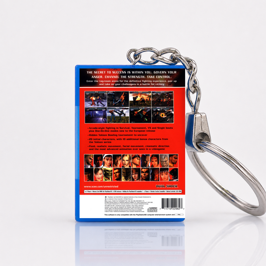 Tekken: Tag Tournament - PS2 Miniatur Spielhülle Schlüsselanhänger