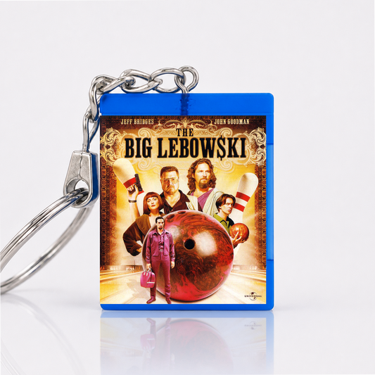 The Big Lebowski - Movie Miniature Blu-Ray Case Keychain