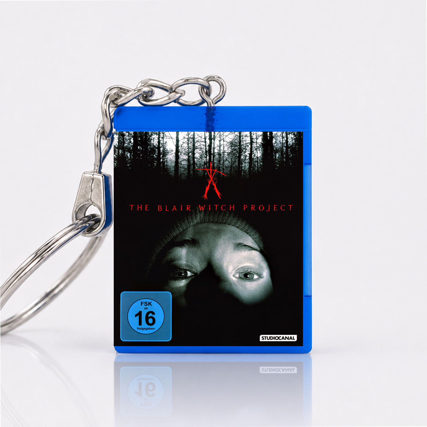 The Blair Witch Project - Film Miniatur Blu-Ray Hülle Schlüsselanhänger