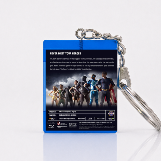 The Boys - Series Miniature Blu-Ray Case Keychain