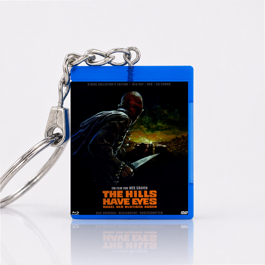 The Hills Have Eyes - Movie Miniature Blu-Ray Case Keychain