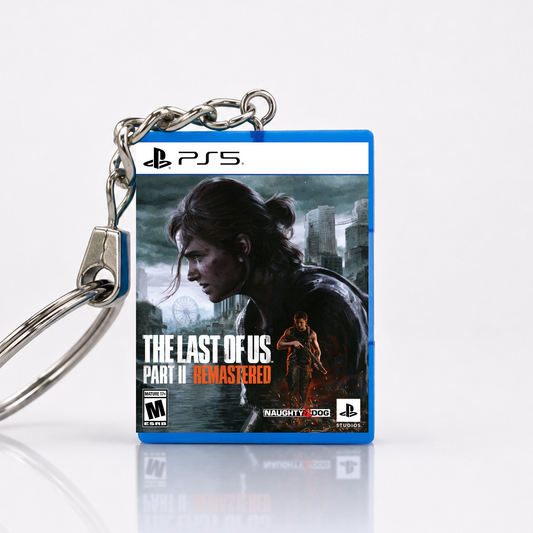 The Last of Us - Part II: Remastered - PS5 Miniatur Spielhülle Schlüsselanhänger
