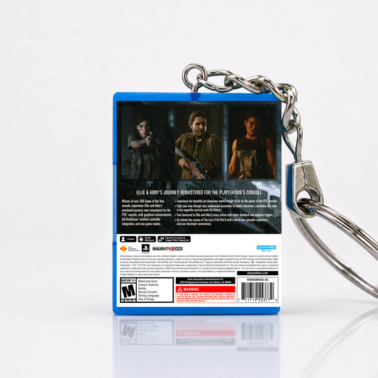 The Last of Us - Part II: Remastered - PS5 Miniatur Spielhülle Schlüsselanhänger