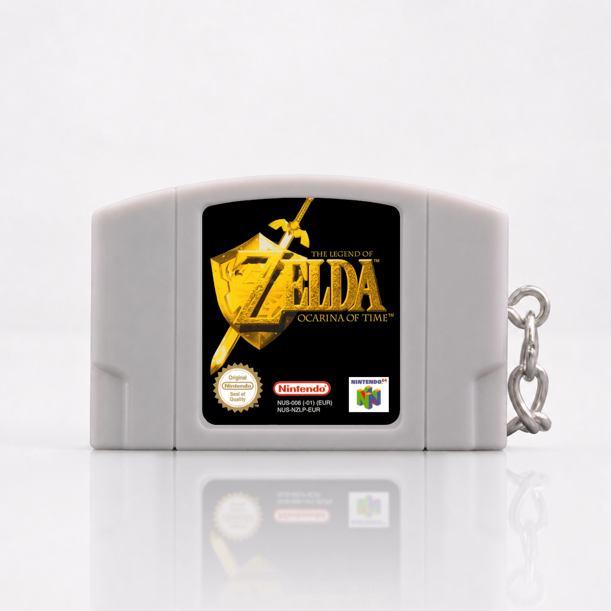 The Legend of Zelda: Ocarina Of Time - N64 Miniatur Spielmodul Schlüsselanhänger