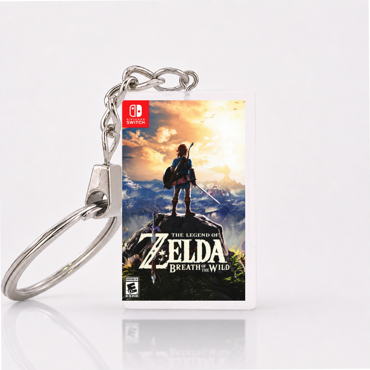 The Legend of Zelda: Breath of the Wild - Switch Mini Game Case Keychain