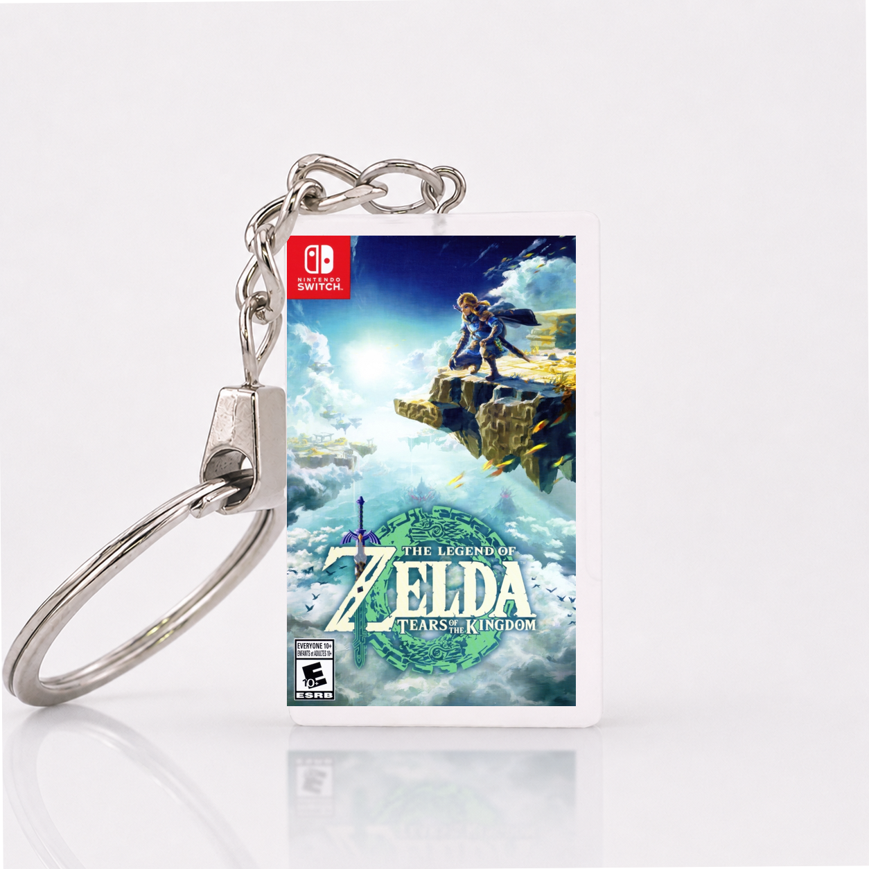 The Legend of Zelda: Tears of the Kingdom - Switch Miniature Game Case Keychain