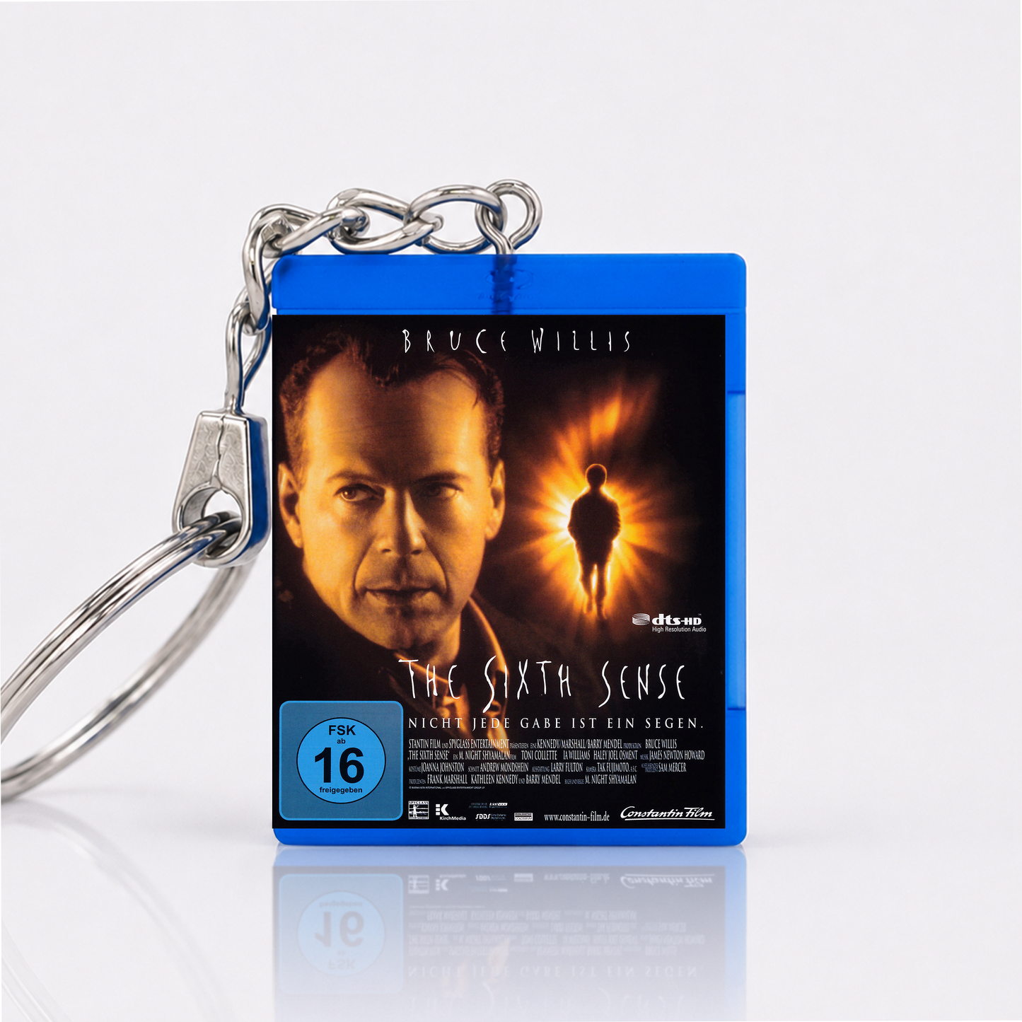 The Sixth Sense - Film Miniatur Blu-Ray Hülle Schlüsselanhänger