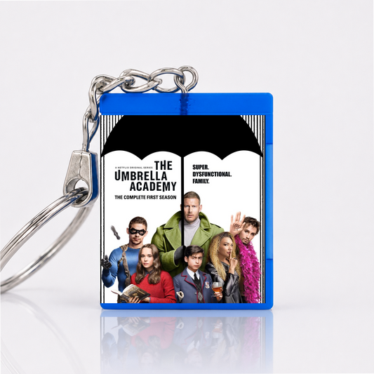 The Umbrella Academy - Series Miniature Blu-Ray Case Keychain