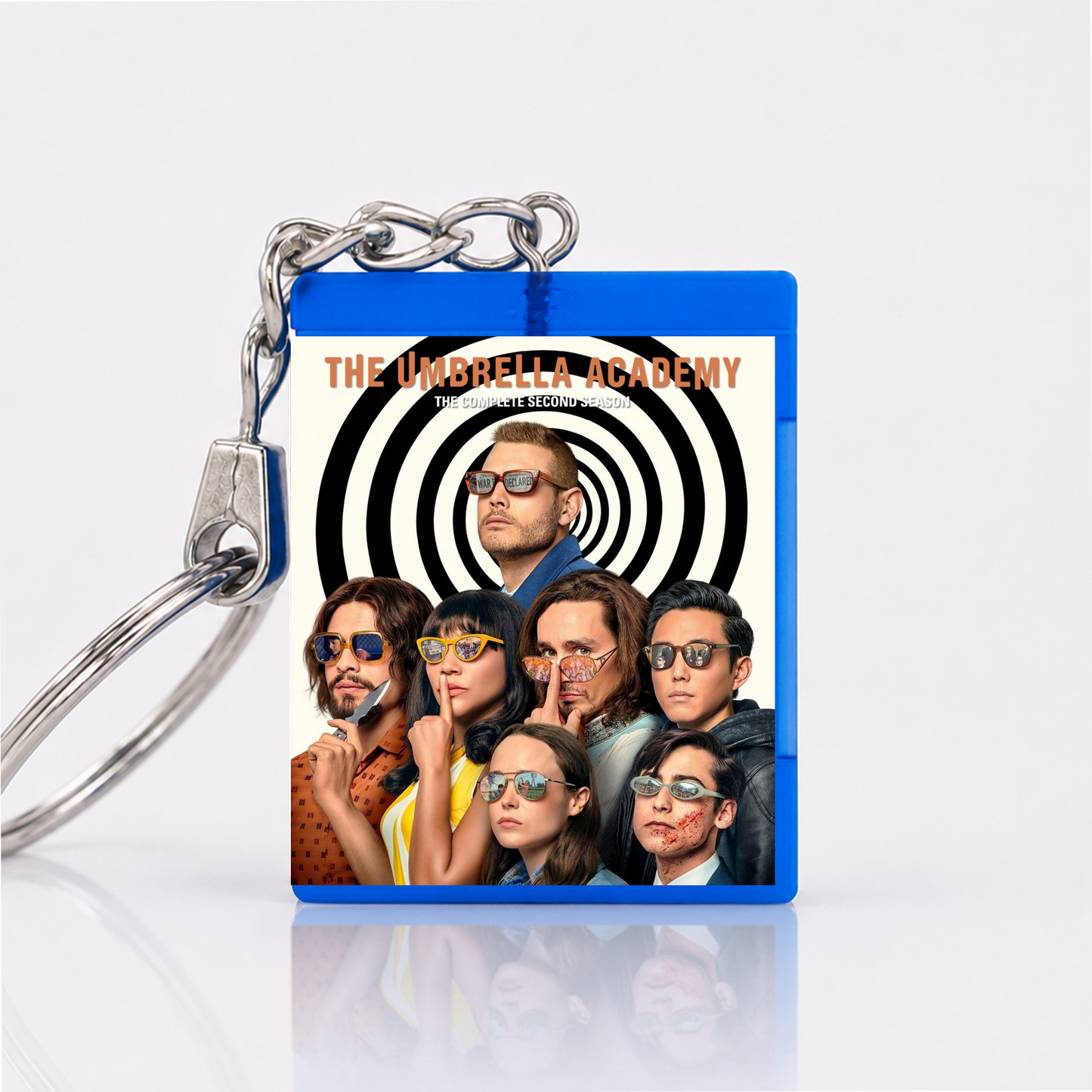 The Umbrella Academy - Series Miniature Blu-Ray Case Keychain