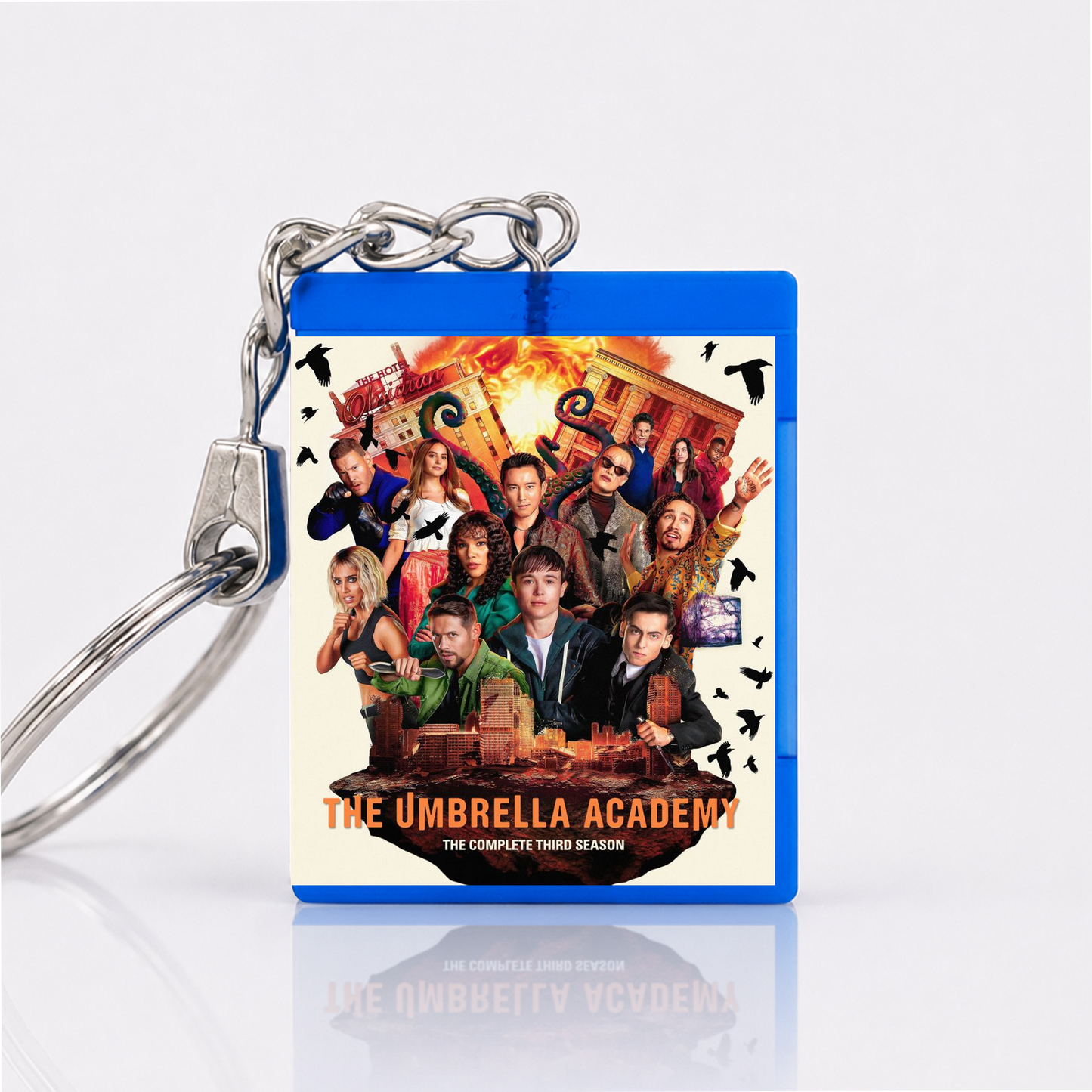 The Umbrella Academy - Series Miniature Blu-Ray Case Keychain
