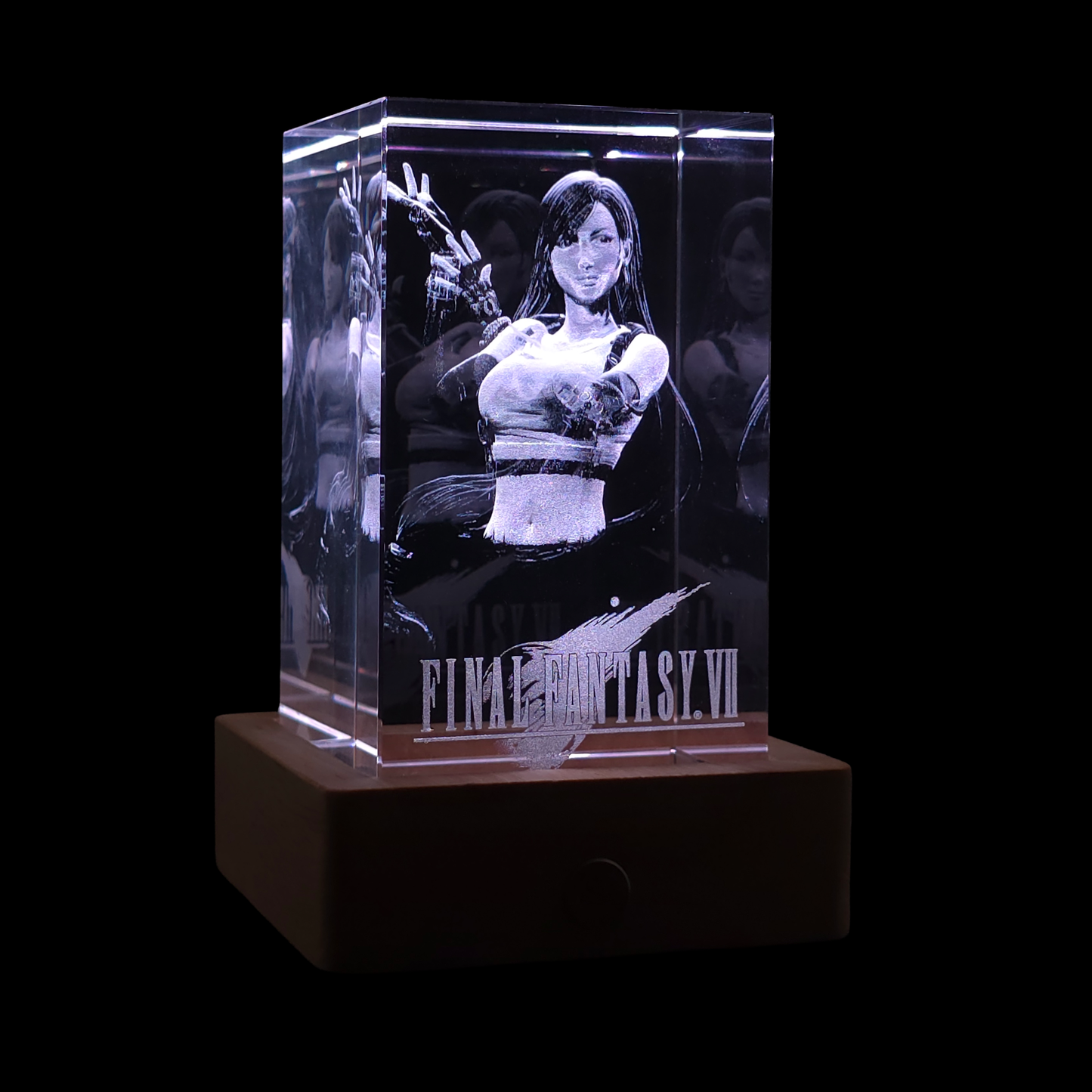 Tifa Lockhart Büste - Final Fantasy VII - 3D Kristalllampe