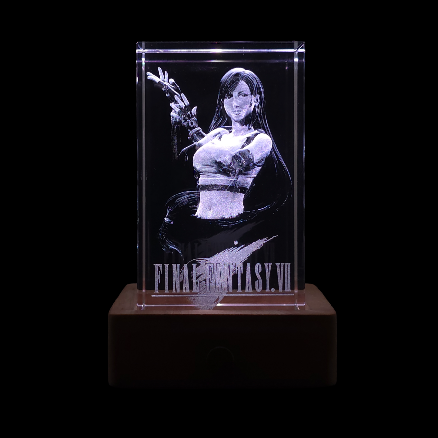 Tifa Lockhart Büste - Final Fantasy VII - 3D Kristalllampe