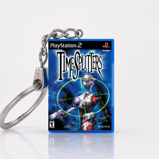 Time Splitters - PS2 Miniatur Spielhülle Schlüsselanhänger