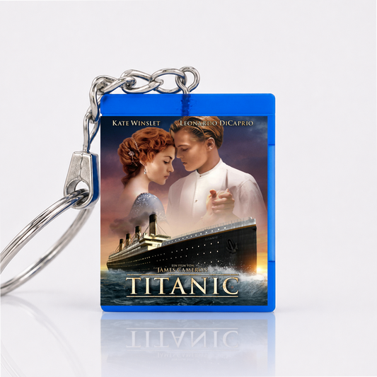 Titanic - Film Miniature Blu-Ray Case Keychain