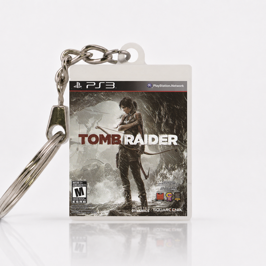 Tomb Raider - PS3 Miniature Game Case Keychain