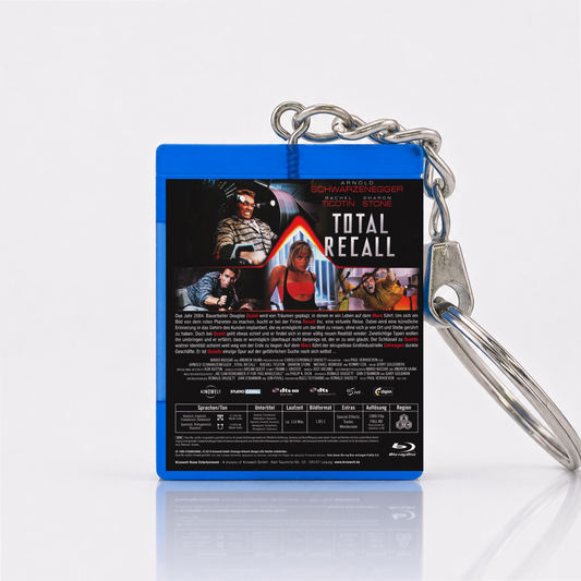 Total Recall - Movie Mini Blu-ray Case Keychain