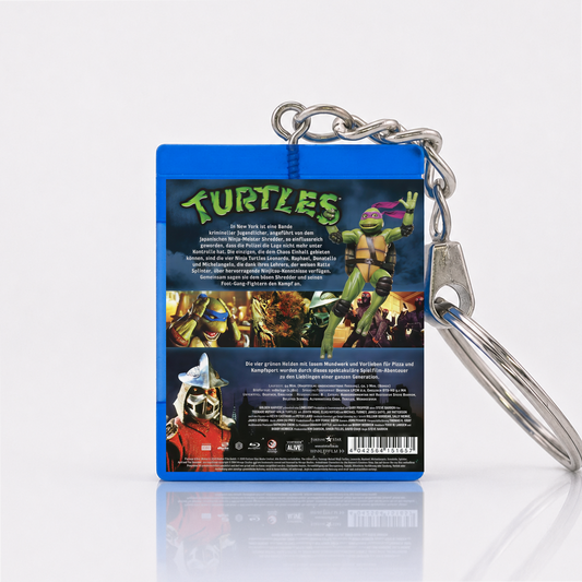 Turtles: The Movie - Film Miniature Blu-Ray Case Keychain