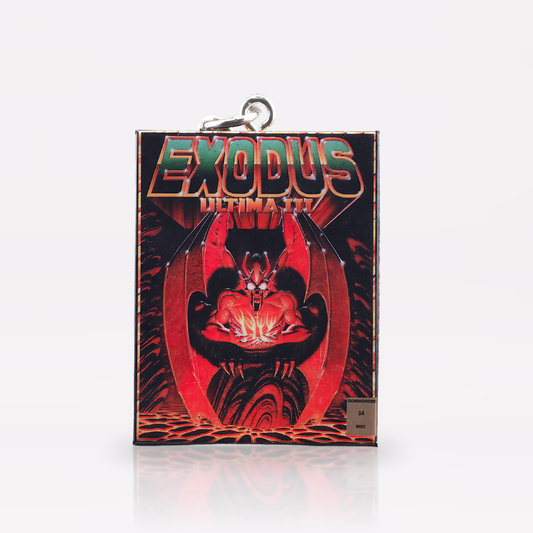 Ultima III: Exodus - Miniature Big Box Keychain