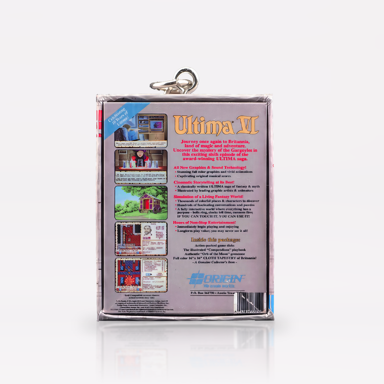 Ultima VI: The False Prophet - Miniatur Big Box Schlüsselanhänger