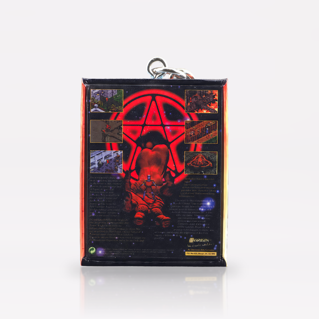 Ultima VIII: Pagan - Miniatur Big Box Schlüsselanhänger