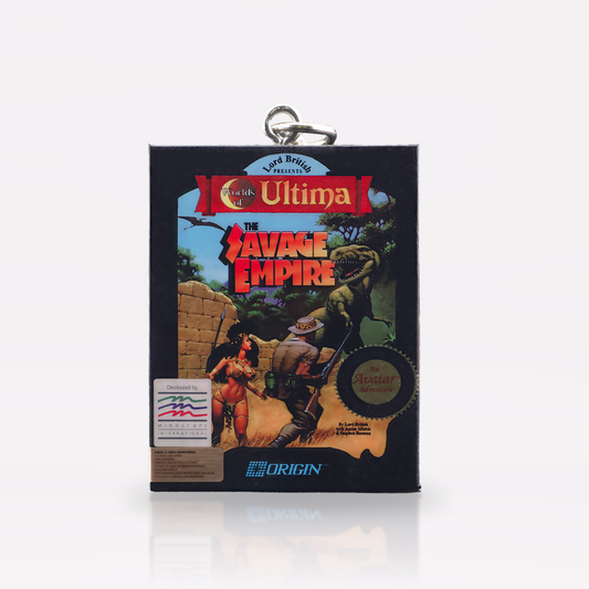 Ultima WoA: The Savage Empire - Miniature Big Box Keychain