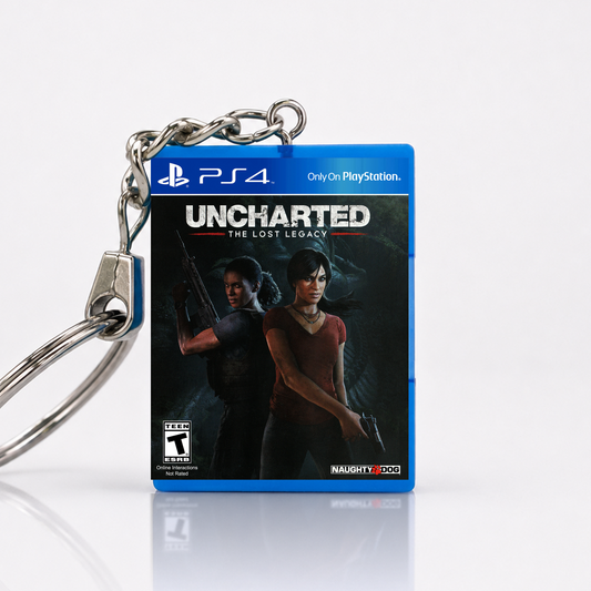 Uncharted: The Lost Legacy - PS4 Miniatur Spielhülle Schlüsselanhänger