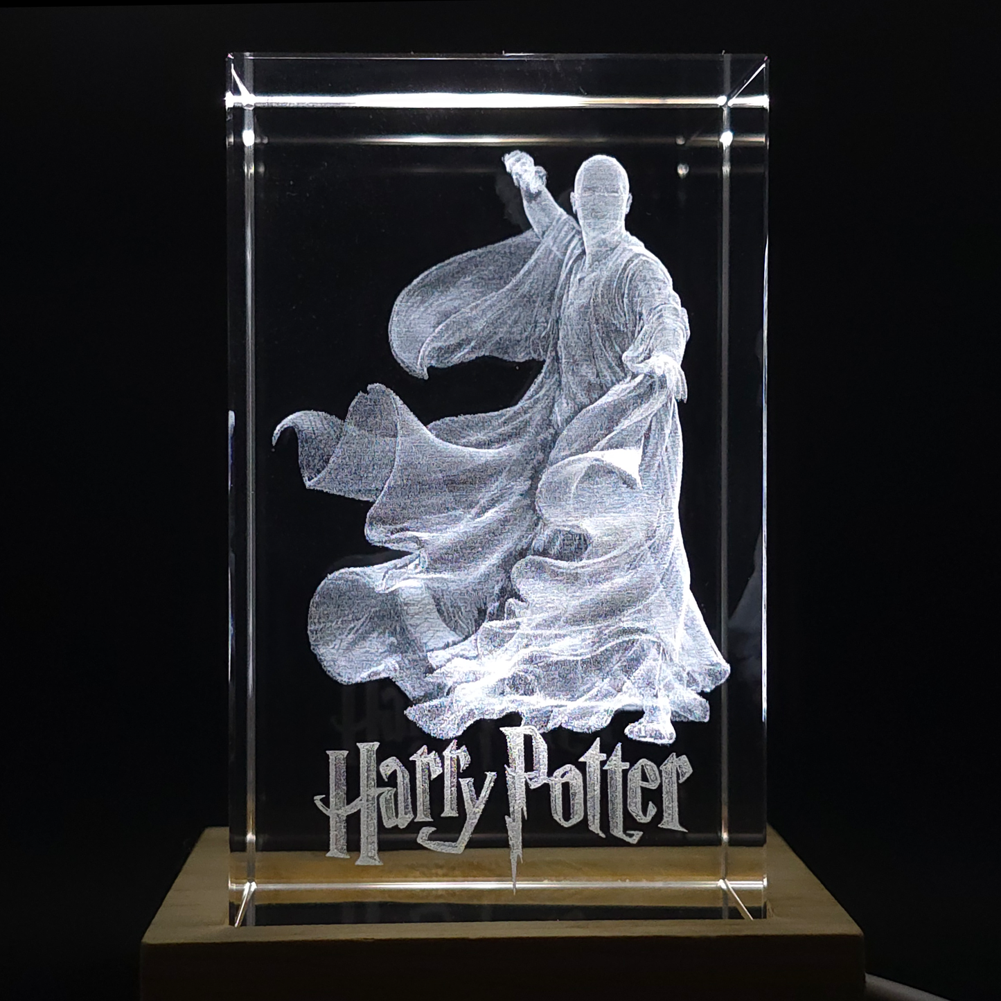 Lord Voldemort - Harry Potter - 3D Kristall Lampe