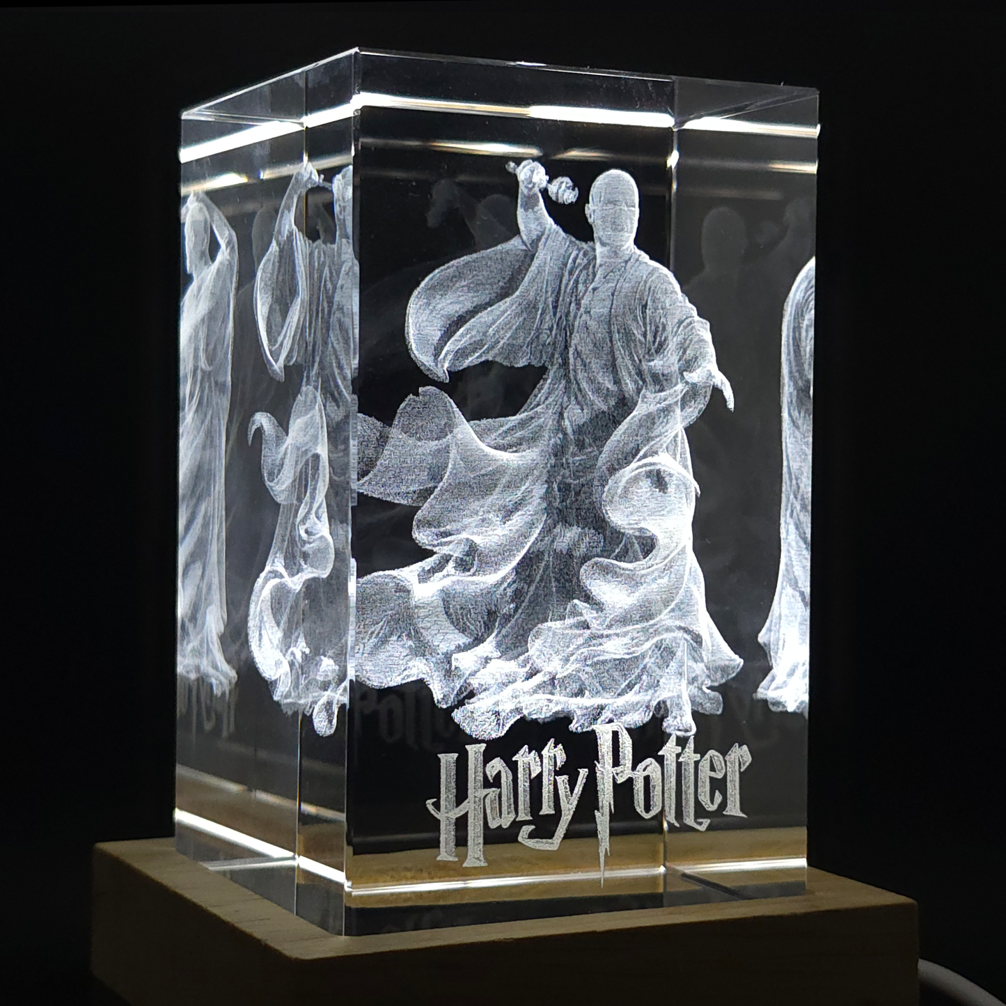 Lord Voldemort - Harry Potter - 3D Kristall Lampe