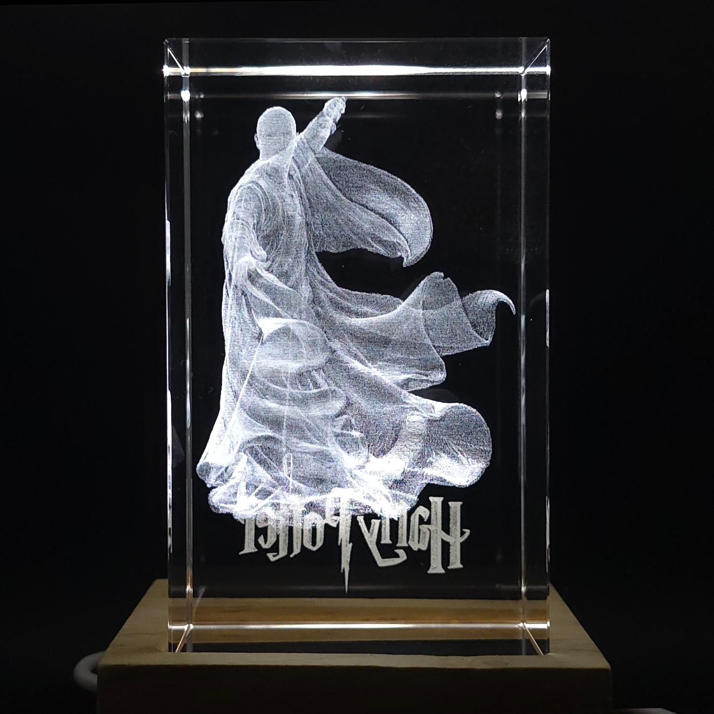 Lord Voldemort - Harry Potter - 3D Kristall Lampe