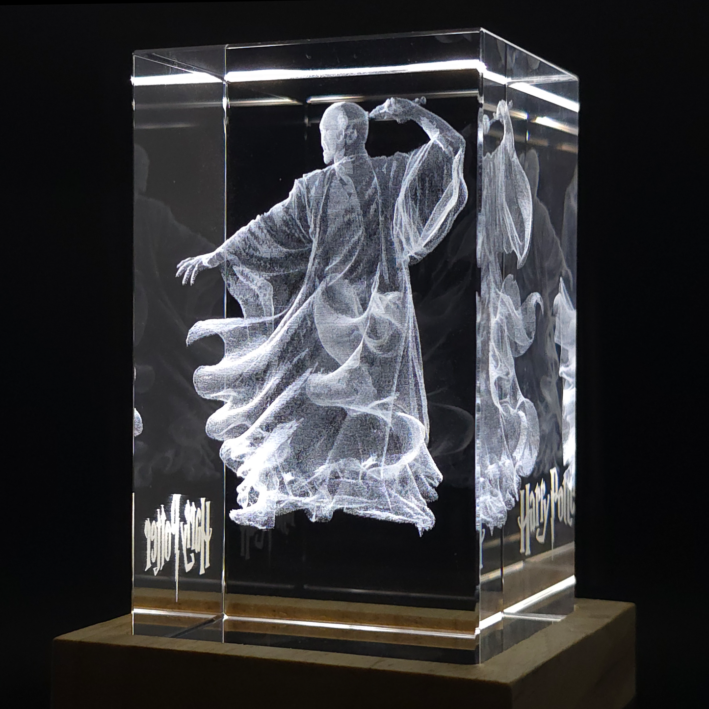 Lord Voldemort - Harry Potter - 3D Kristall Lampe