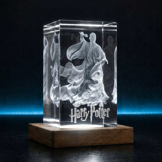 Lord Voldemort - Harry Potter - 3D Kristall Lampe