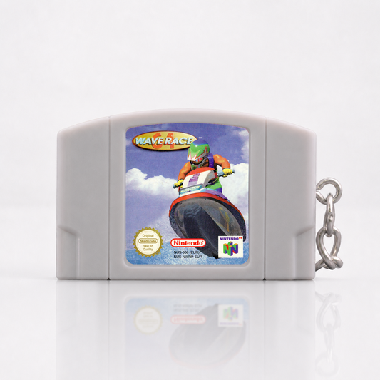 Wave Race 64 - N64 Miniatur Spielmodul Schlüsselanhänger