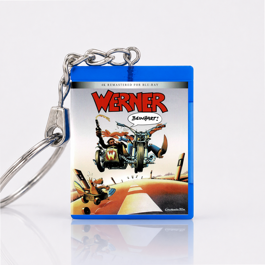 Werner: Beinhart - Movie Miniature Blu-Ray Case Keychain