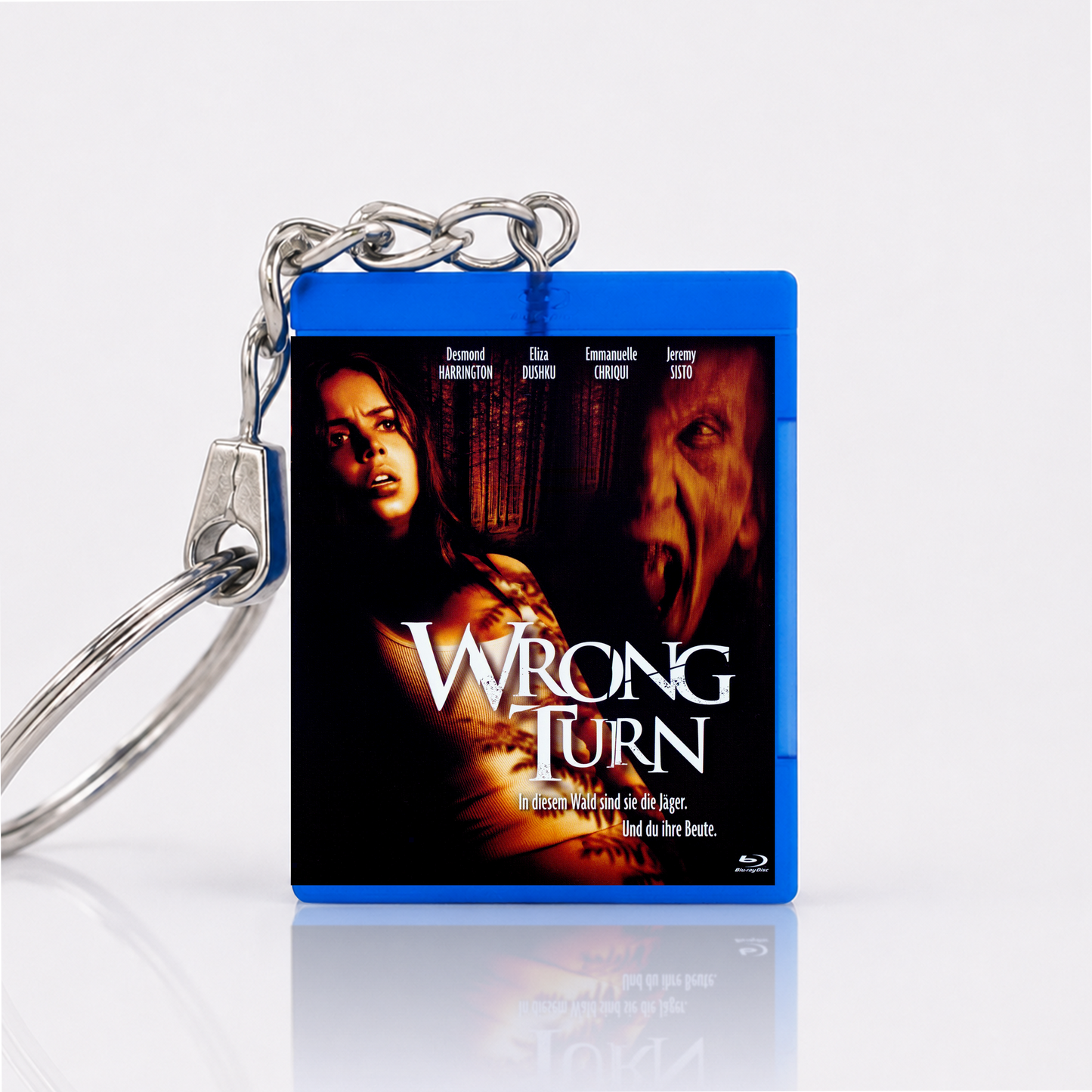 Wrong Turn - Movie Miniature Blu-Ray Case Keychain