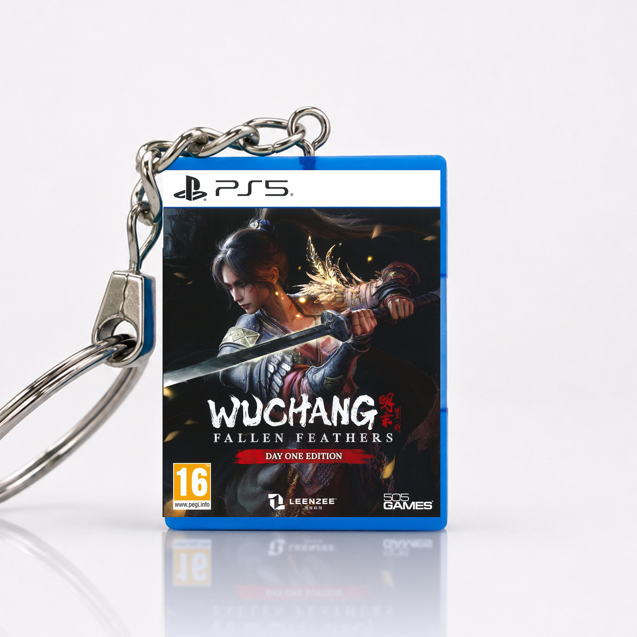 Wuchang: Fallen Feathers - PS5 Miniatur Spielhülle Schlüsselanhänger