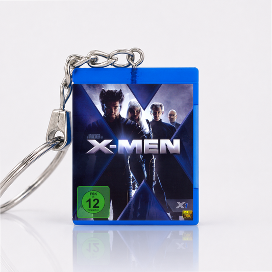 X-Men - Movie Miniature Blu-Ray Case Keychain
