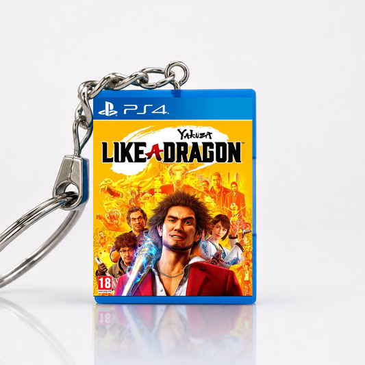 Yakuza: Like a Dragon - PS4 Miniatur Spielhülle Schlüsselanhänger