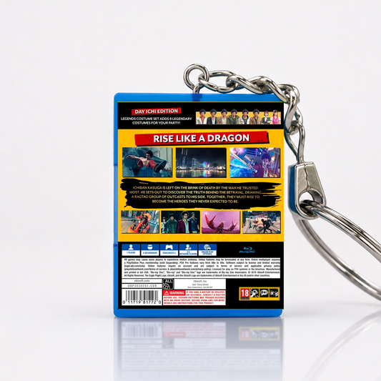 Yakuza: Like a Dragon - PS4 Miniatur Spielhülle Schlüsselanhänger
