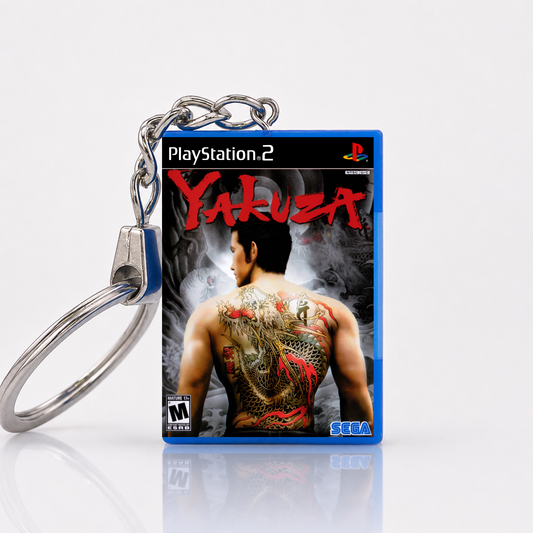 Yakuza - PS2 Miniatur Spielhülle Schlüsselanhänger