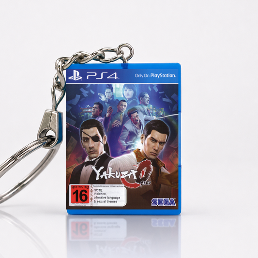 Yakuza 0 - PS4 Miniatur Spielhülle Schlüsselanhänger