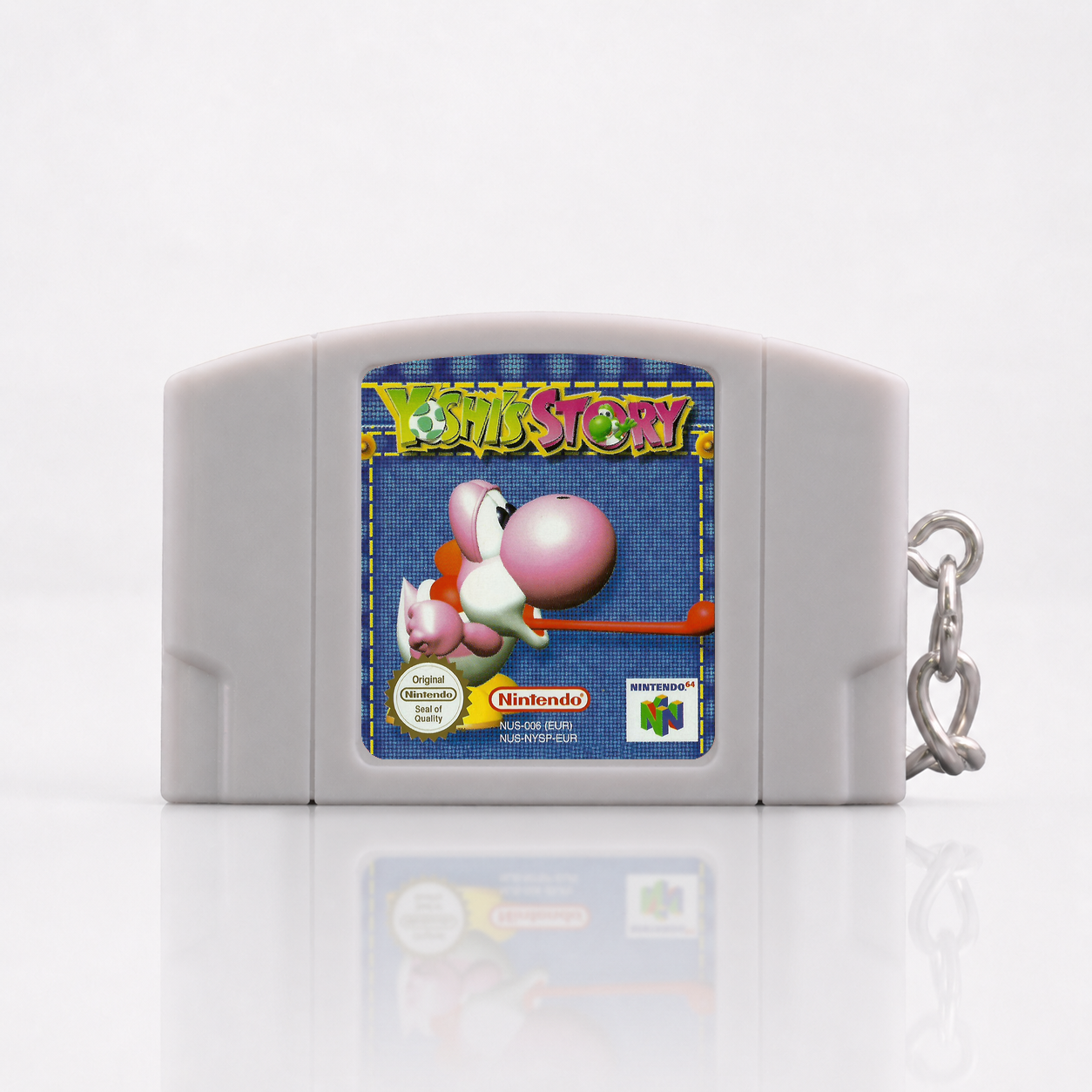 Yoshi's Story - N64 Miniatur Spielmodul Schlüsselanhänger