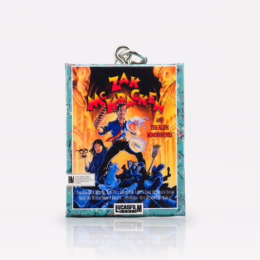 Zak McKracken and the Alien Mindbenders - Miniature Big Box Keyring